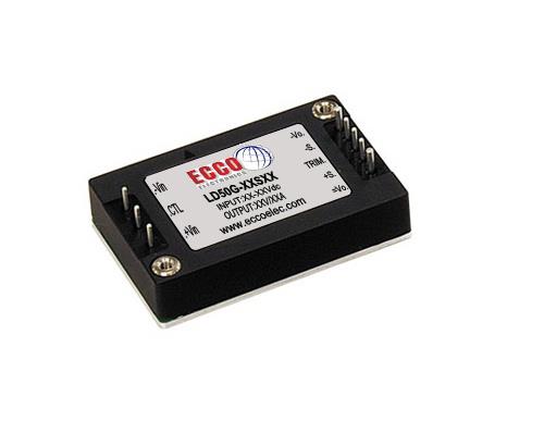 30~100W 1/4 brick,ECCO electronics is offering 110VDC for railway application